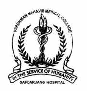 Image result for Vardhman Mahavir Medical College & Safdarjung Hospital logo