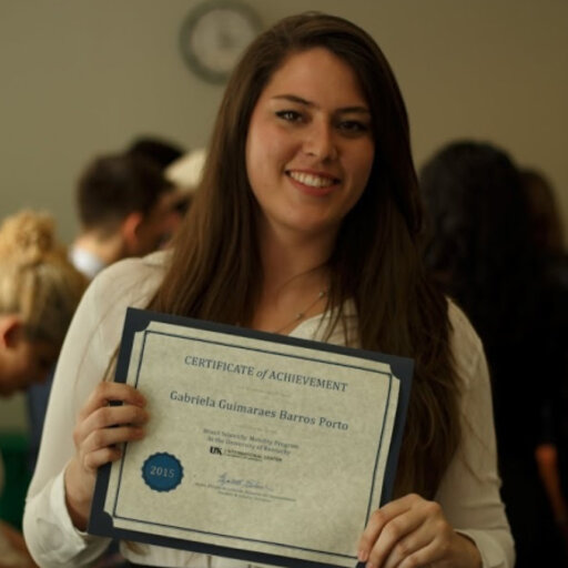 Gabriela Porto Gradua O Em Medicina Veterin Ria University Of Kentucky Kentucky Uky