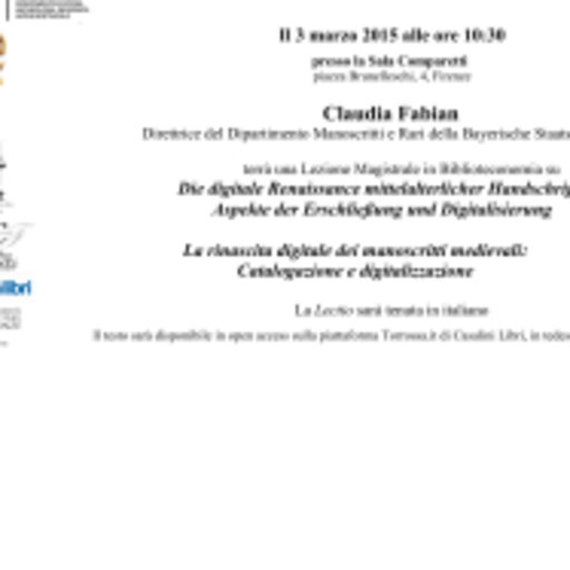 Debora BOCCALINI | Università di Bologna. Representación en Buenos ...
