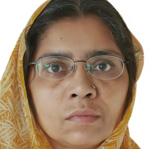 Munira NASIRUDDIN Professor B Sc Honours M Sc PhD  