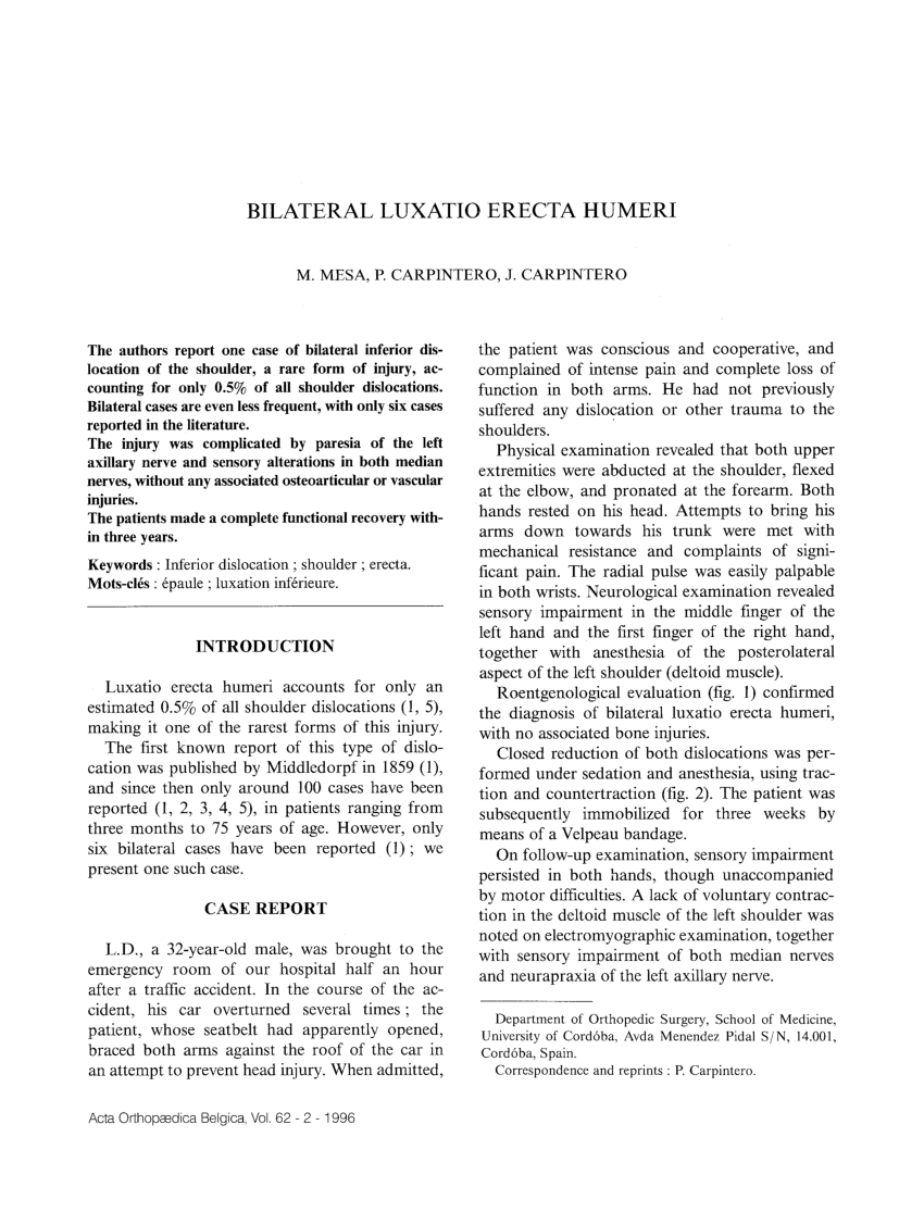 A case of bilateral elbow dislocation in a patient with Rubinstein