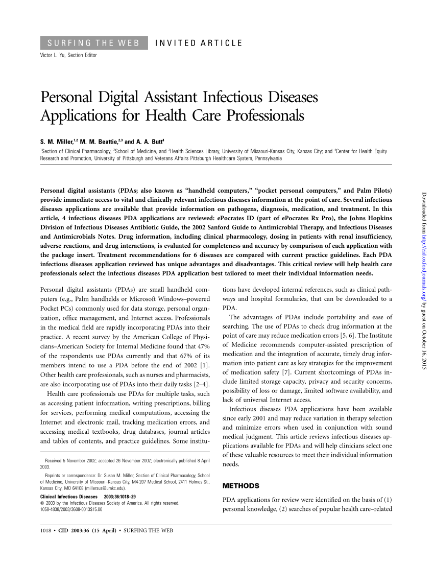 research paper on personal digital assistant
