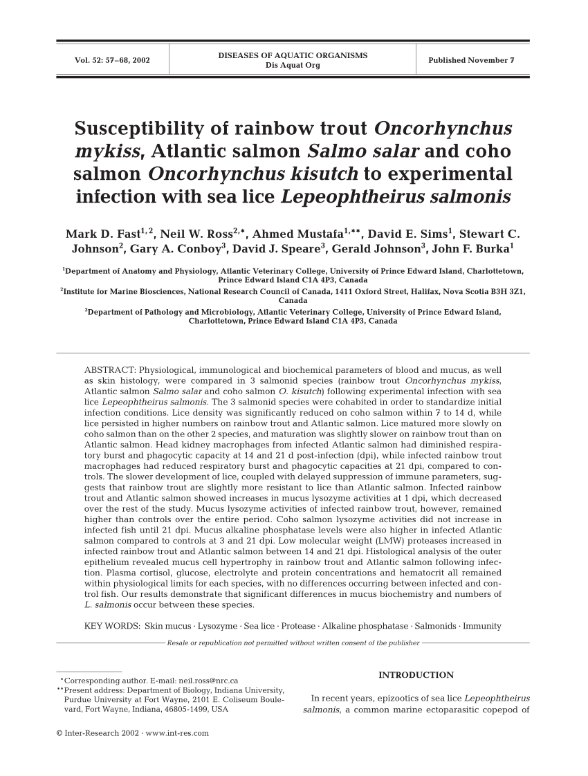 Rejection of Lepeophtheirus salmonis driven in part by chitin