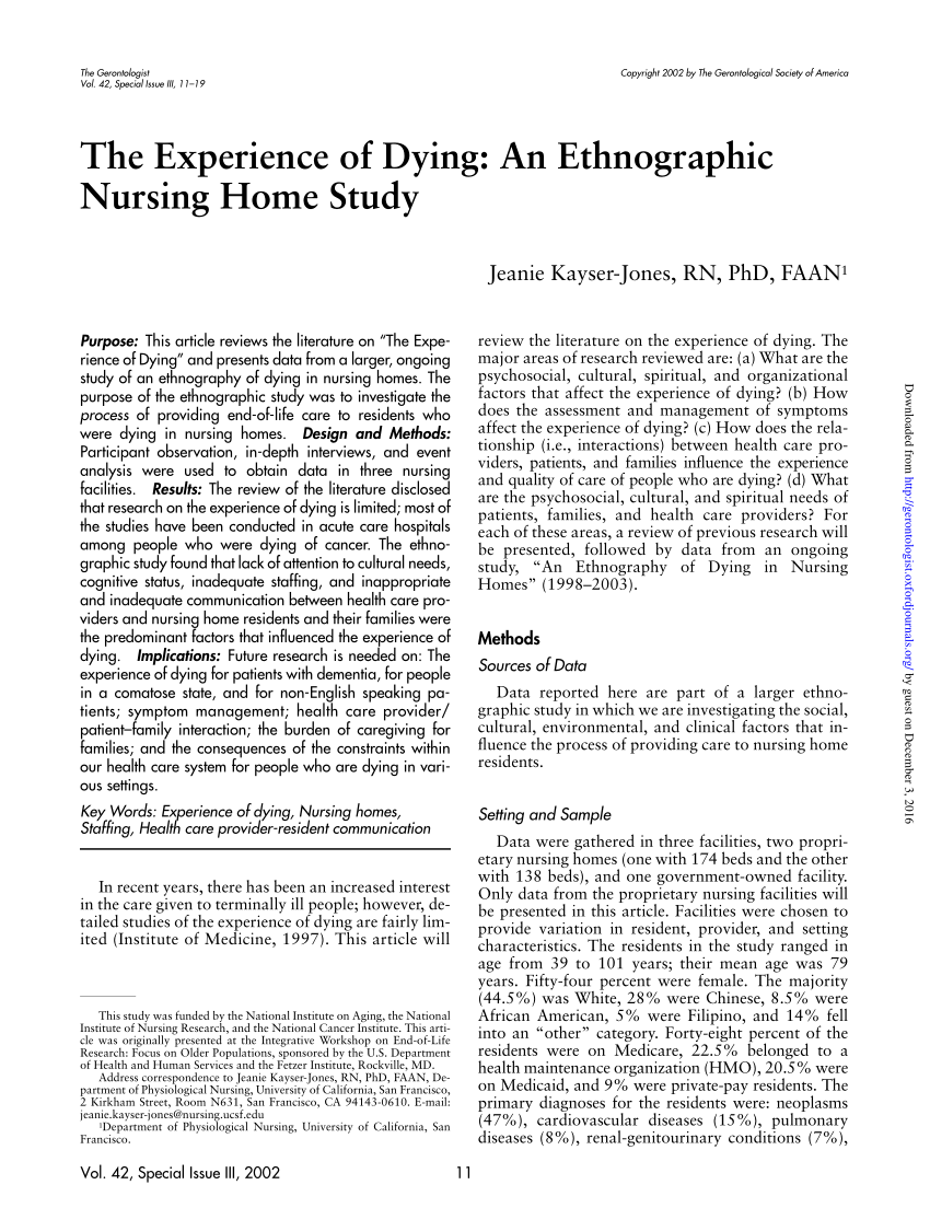 pdf-the-experience-of-dying-an-ethnographic-nursing-home-study