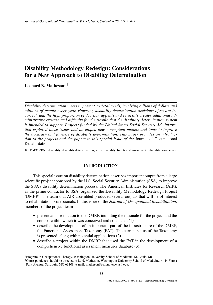 disability research paper pdf