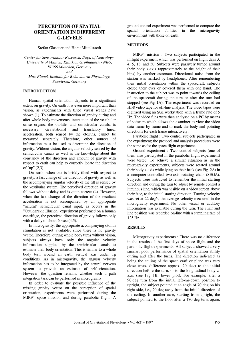 pdf-perception-of-spatial-orientation-in-different-g-levels