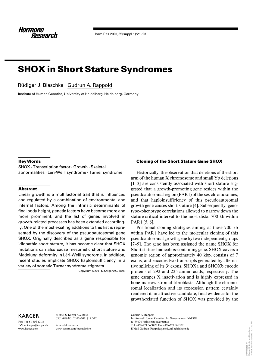 pdf-shox-in-short-stature-syndromes