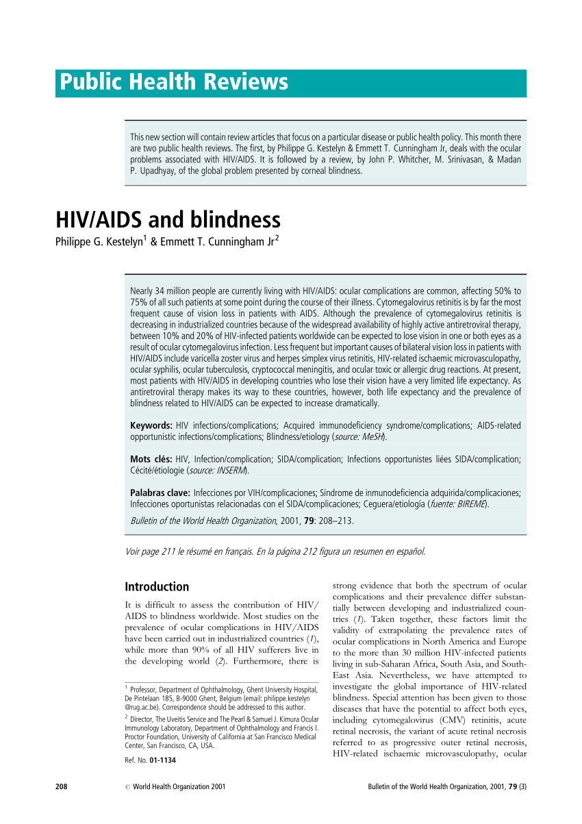 literature review of hiv/aids pdf