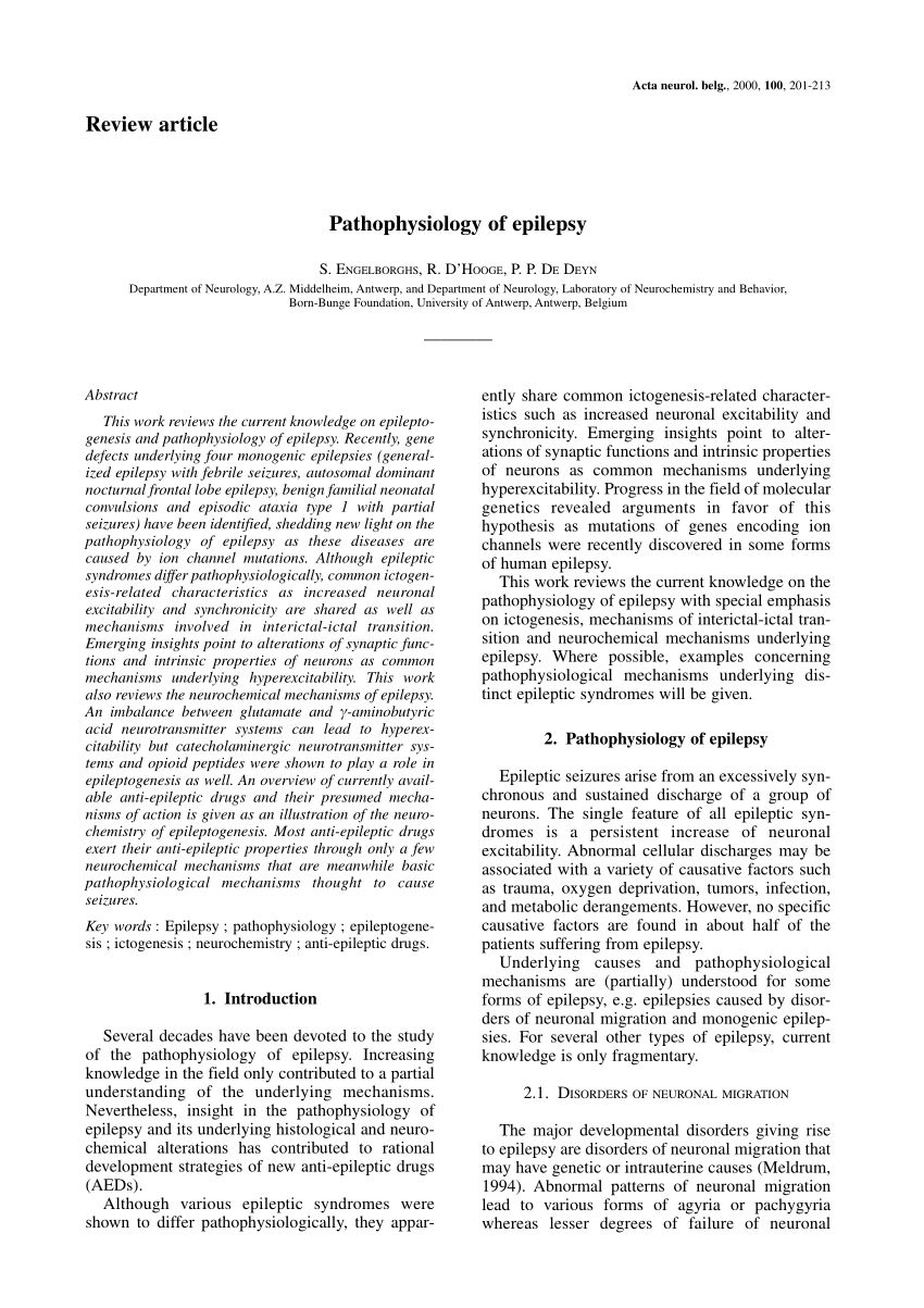 PDF) Epilepsy and the Laboratory Technician: Technique in Histology and  Fiction