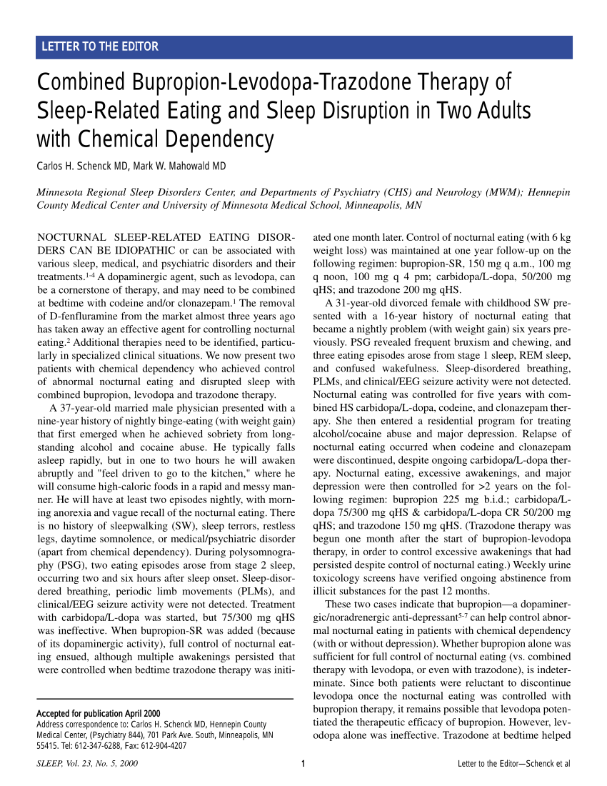 dosage of trazodone for insomnia in older adults