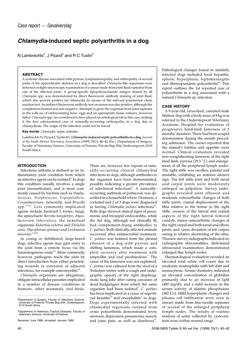 pdf-chlamydia-induced-septic-polyarthritis-in-a-dog