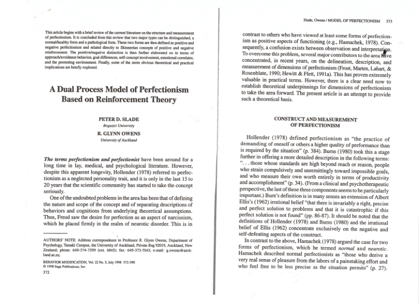 reinforcement theory pdf