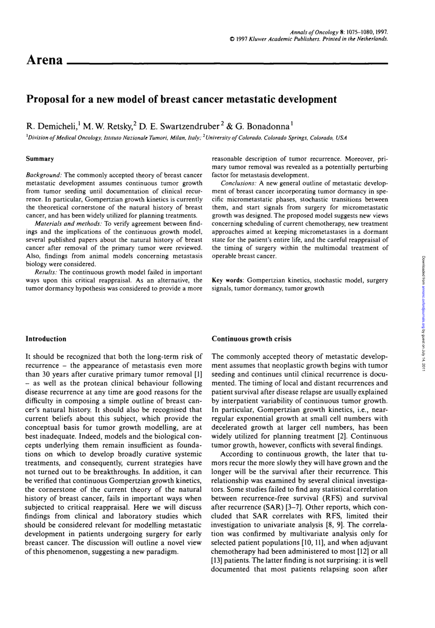 cancer research proposal pdf