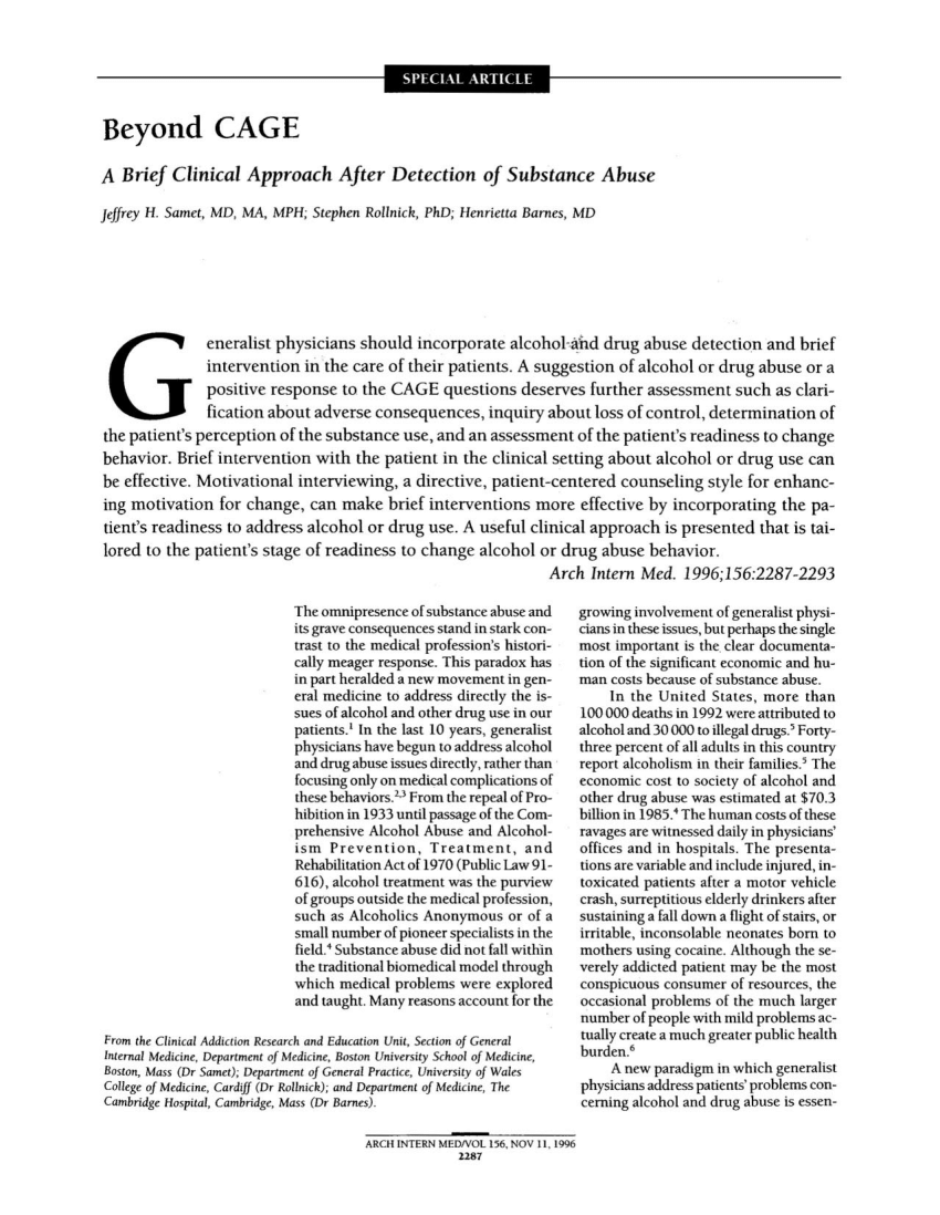 Pdf Beyond Cage A Brief Clinical Approach After Detection Of