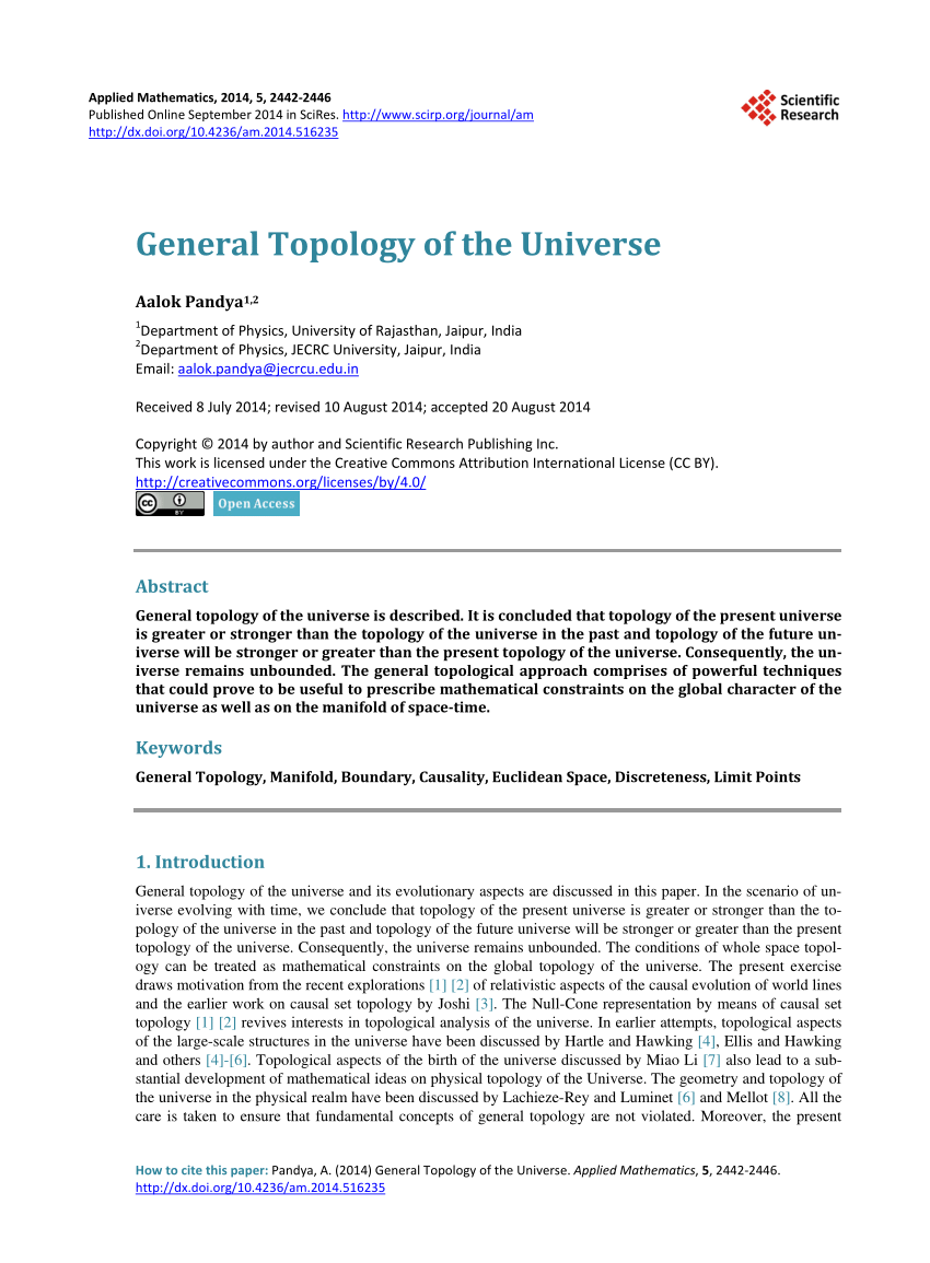 introduction to general topology written by k. d. joshi