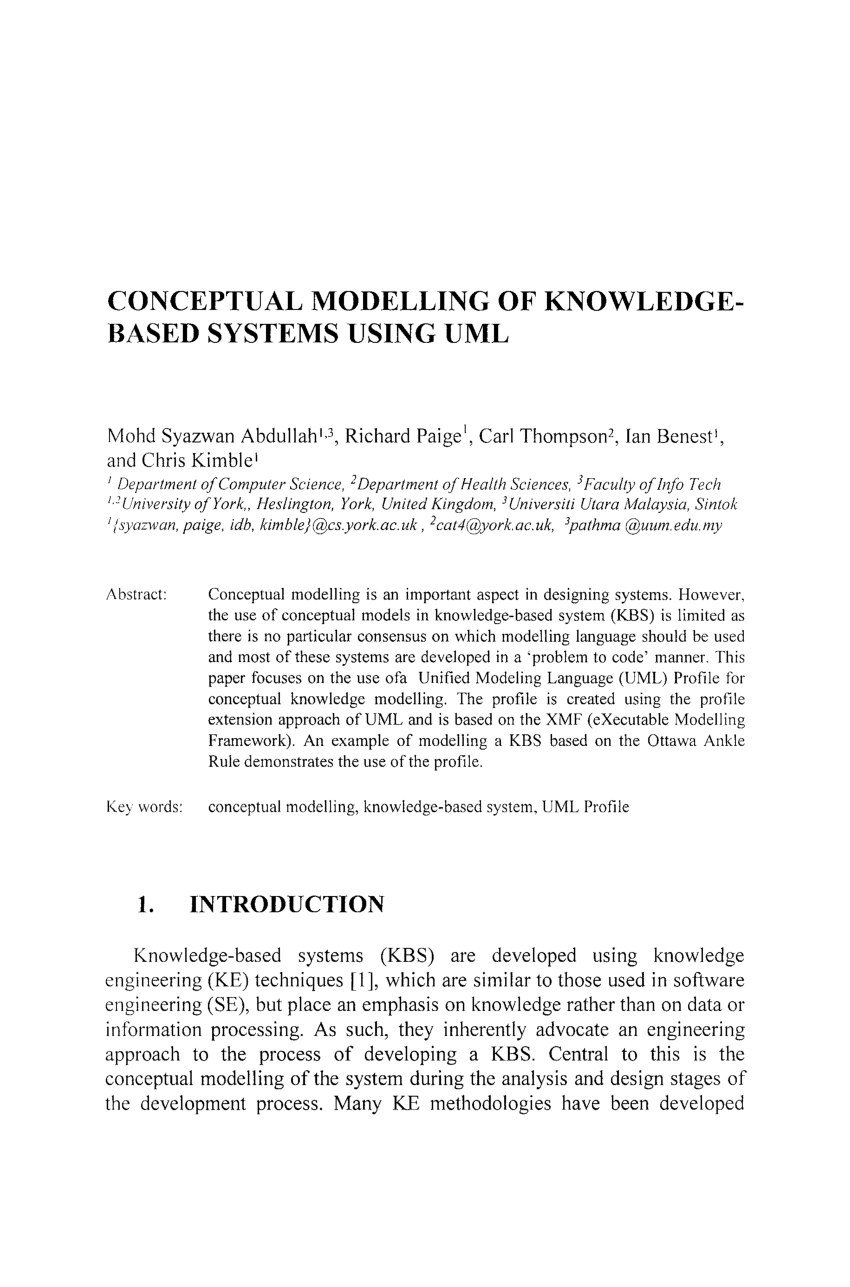 pdf-conceptual-modelling-of-knowledge-based-systems-using-uml