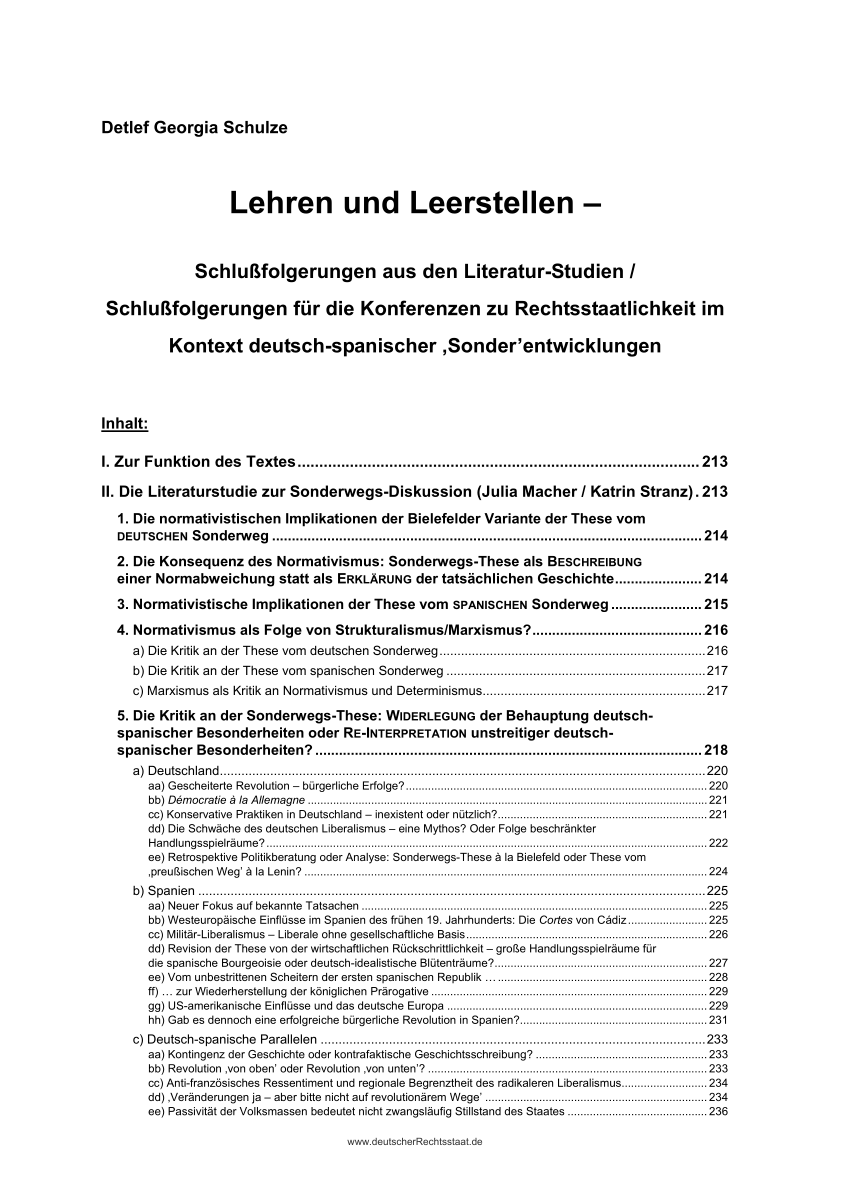 PDF Lehren und Leerstellen – Schlußfolgerungen