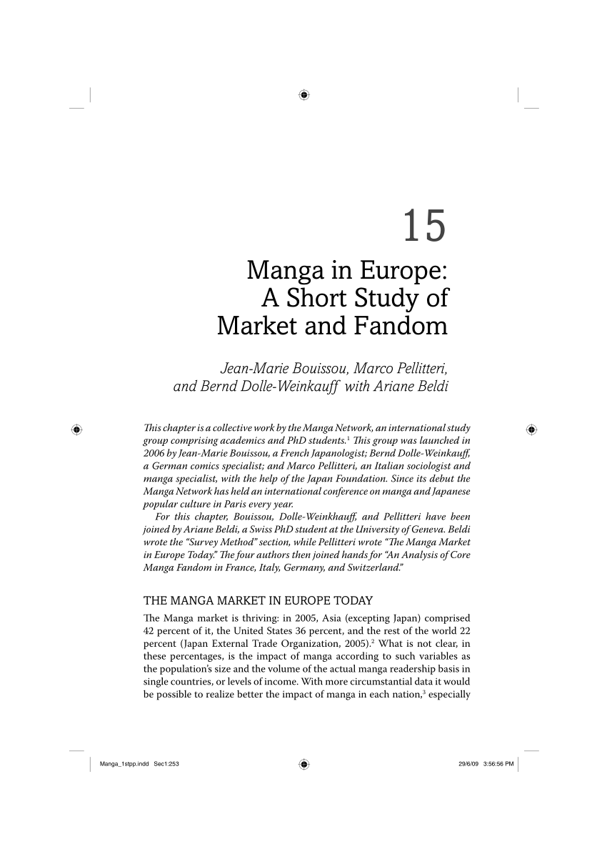 Central de Mangás, PDF, Mangá