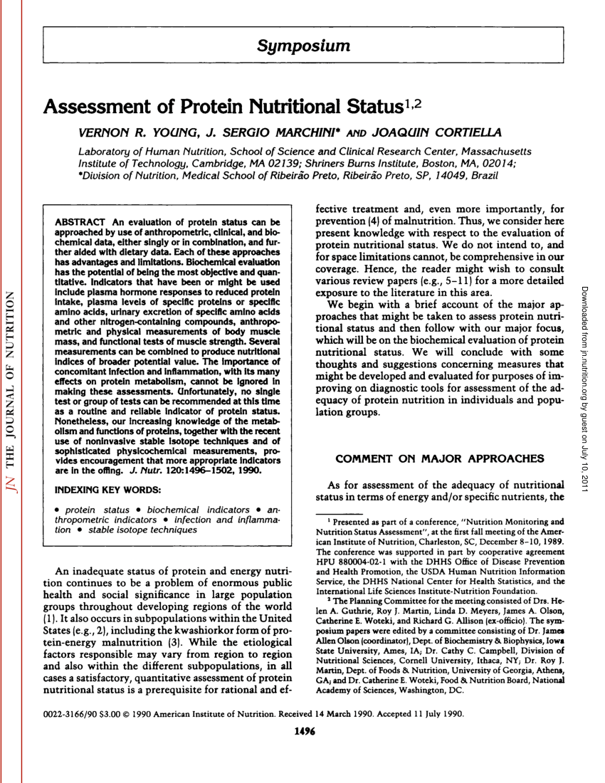 review of related literature about nutritional status