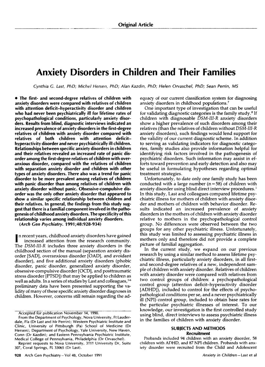 case study child with anxiety