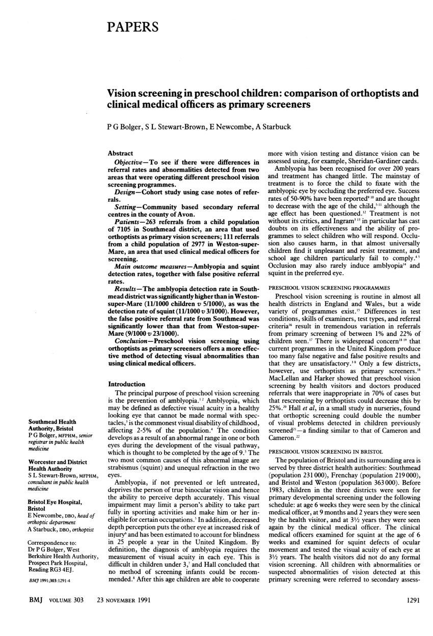 pdf-vision-screening-in-preschool-children-comparison-of-orthoptists-and-clinical-medical