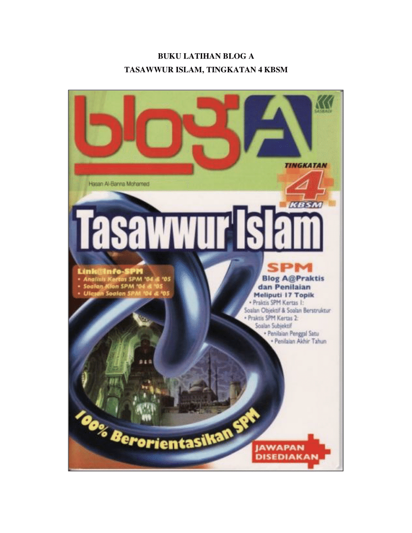 Buku Teks Tasawwur Islam Tingkatan 4 Kbsm Pdf