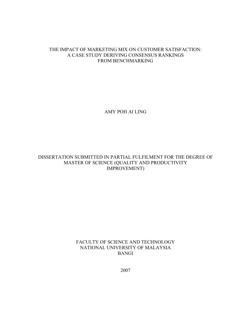 thesis marketing pdf