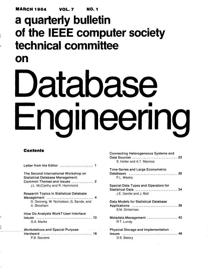 research topics on database management system