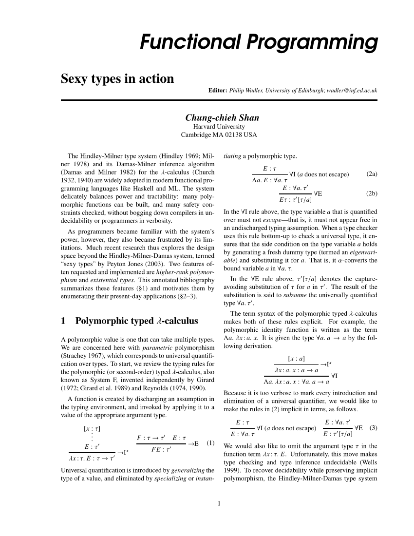 PDF) Functional Programming