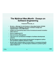 20th anniversary edition engineering essay man month mythical software