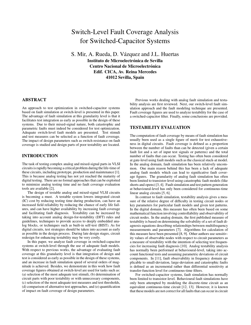 pdf-switch-level-fault-coverage-analysis-for-switched-capacitor-systems