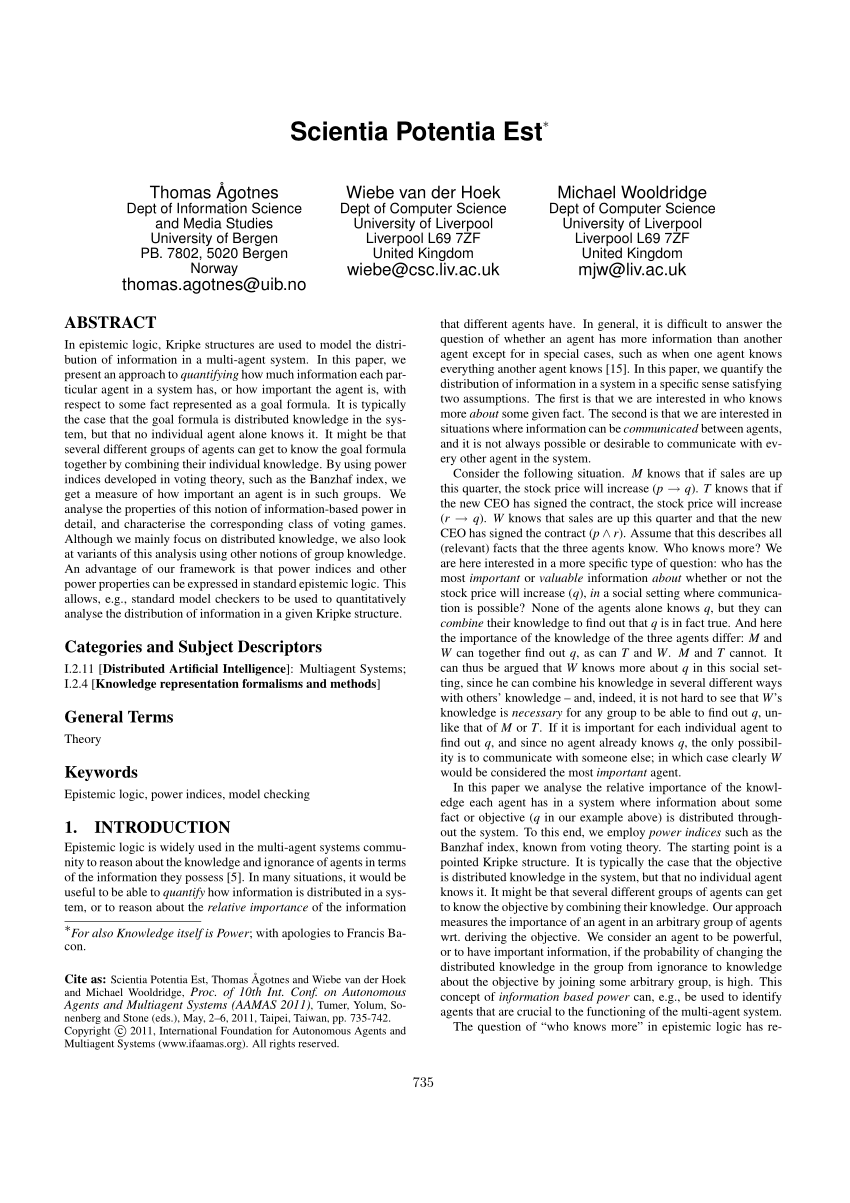 Scientia potentia est кто сказал