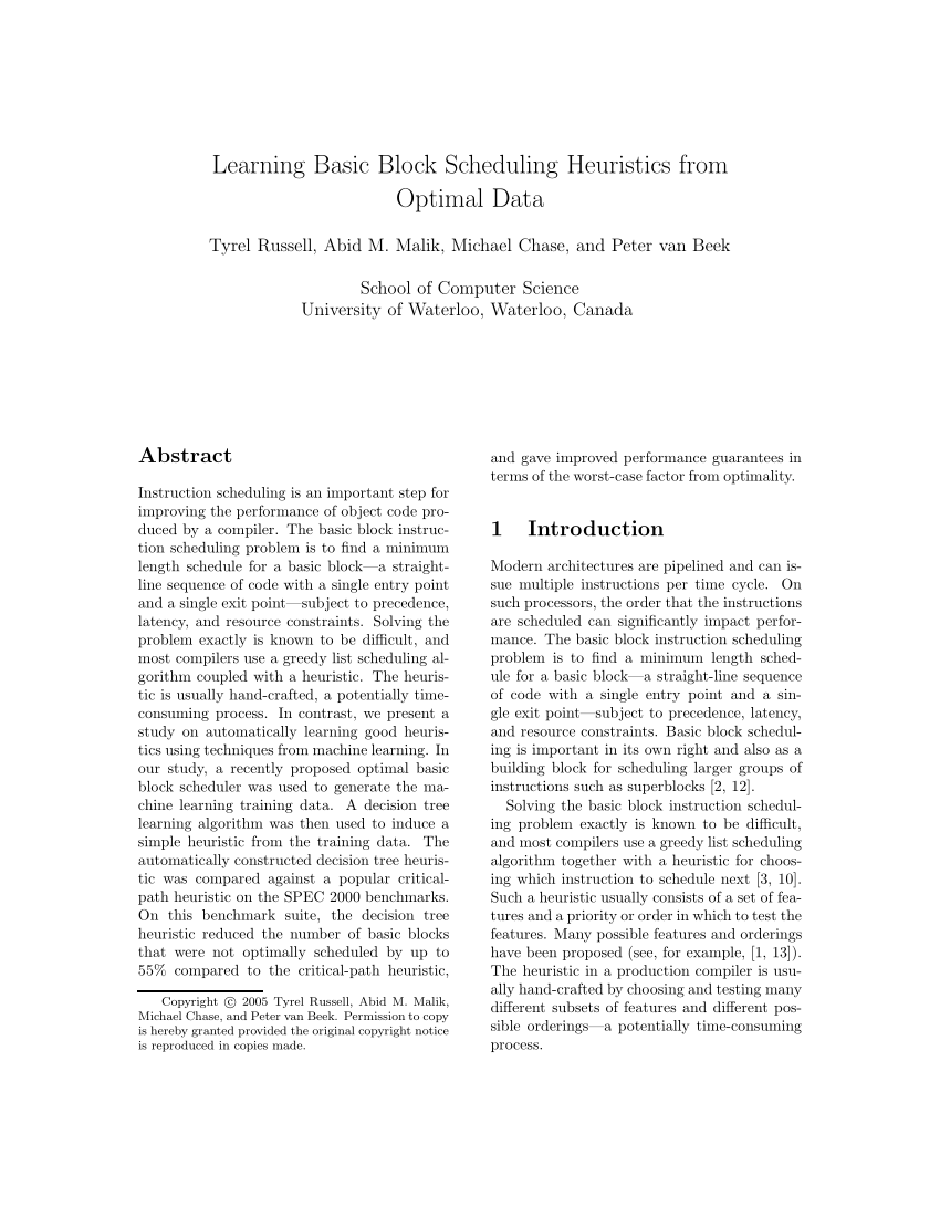 pdf-learning-basic-block-scheduling-heuristics-from-optimal-data