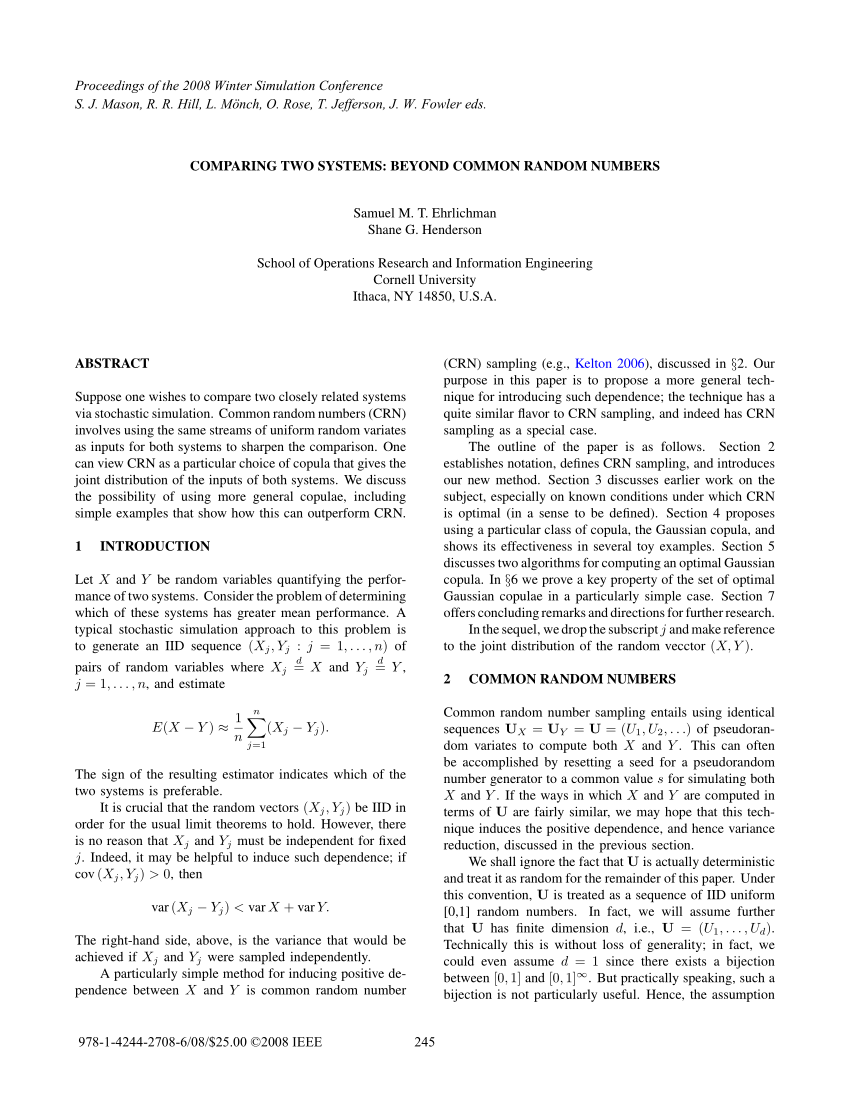 pdf-comparing-two-systems-beyond-common-random-numbers