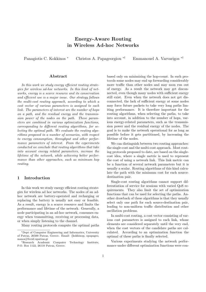 Pdf Energy Aware Routing In Wireless Ad Hoc Networks Intelligent power devices / silicon mos type integrated circuit, mip3e3smy datasheet, mip3e3smy pdf, datasheets pdf mip3e3smy, pinout. researchgate