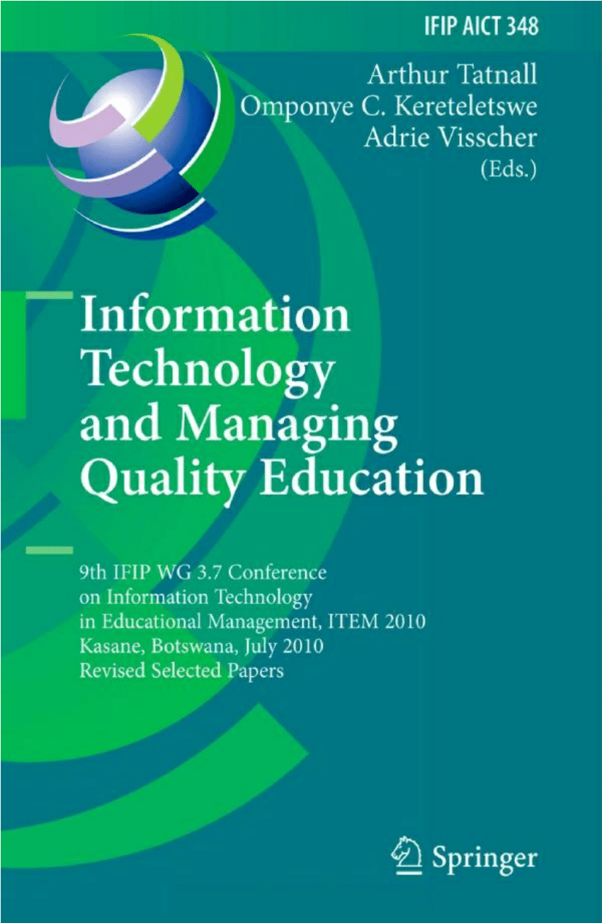 Pdf Value Chain Of Technology In Higher Education Institutions From It Resources To Technological Performance