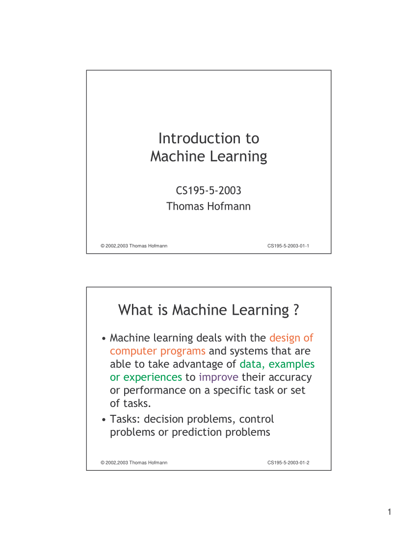 thesis machine learning pdf