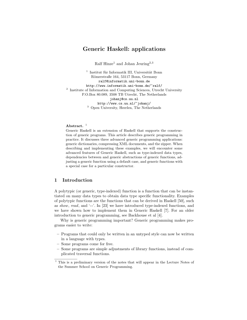 bachelor thesis haskell