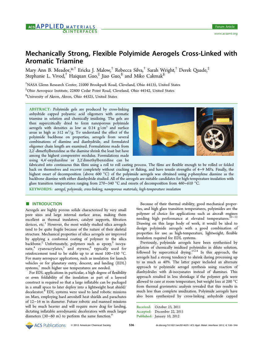 Flexible Aerogel Materials Production Increased, Energy Savings to Follow >  Wright-Patterson AFB > Article Display