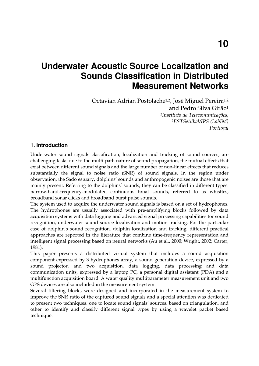 underwater sound reference division