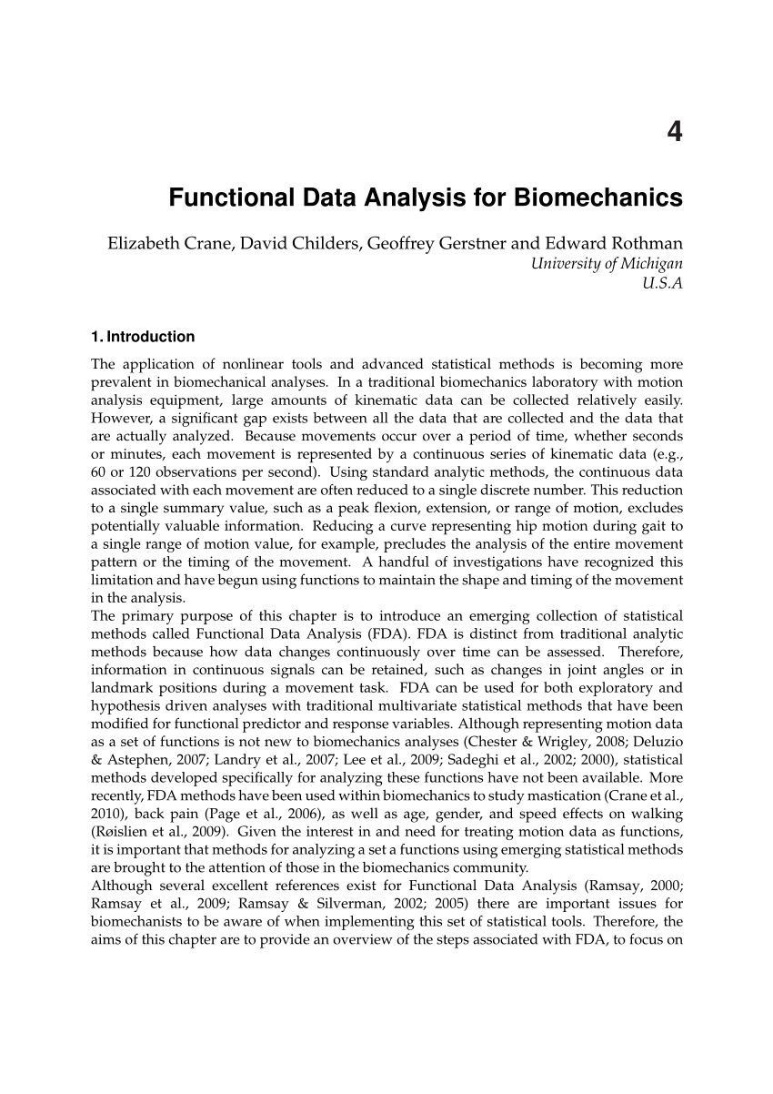 functional data analysis dissertation