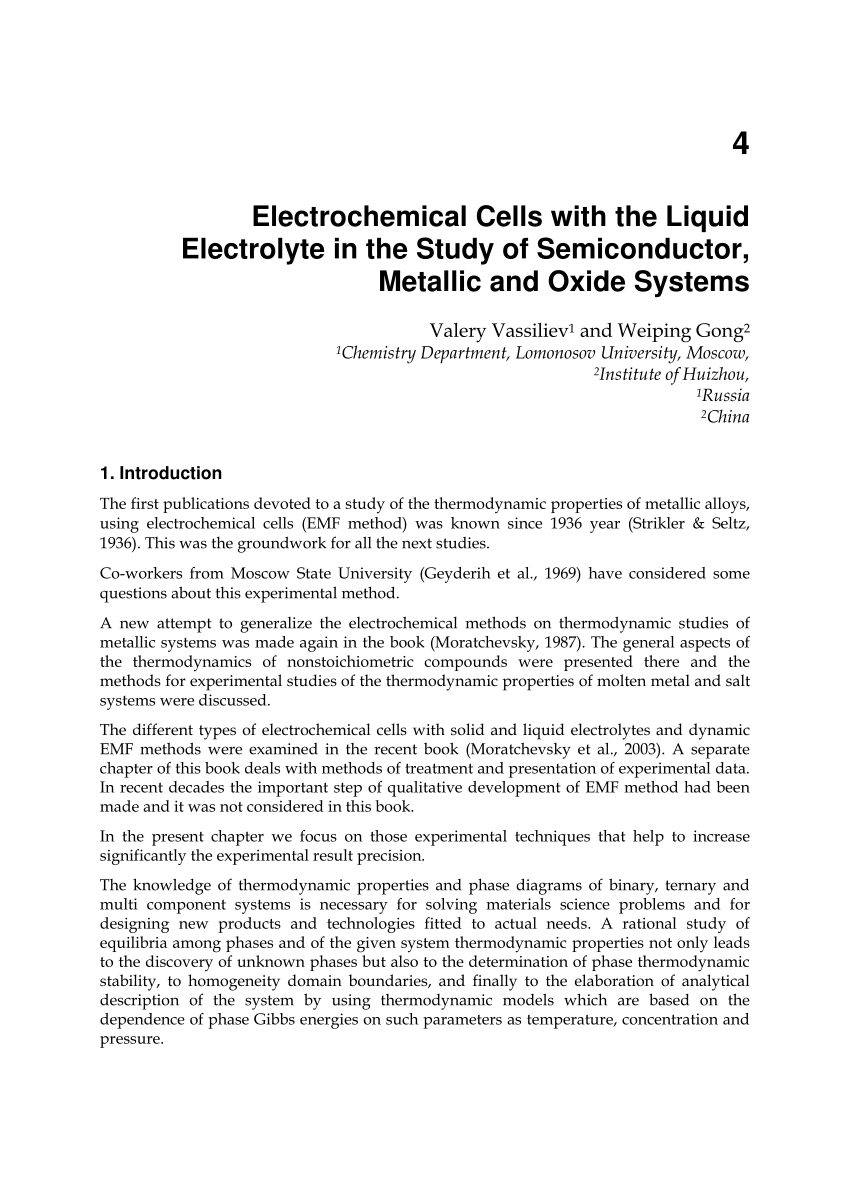 liquid electricity research paper