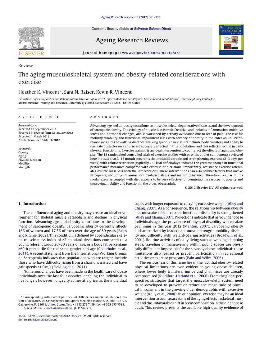 Effects of obesity on breast size, thoracic spine structure and function,  upper torso musculoskeletal pain and physical activity in women -  ScienceDirect