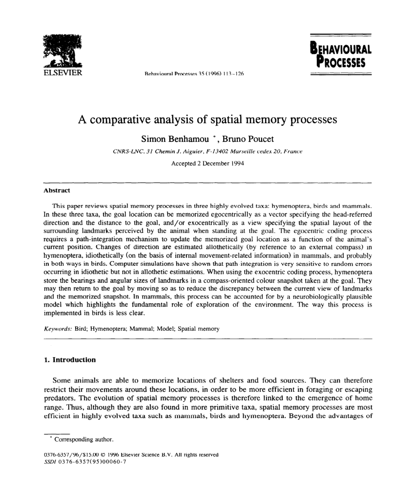 pdf-a-comparative-analysis-of-spatial-memory-processes