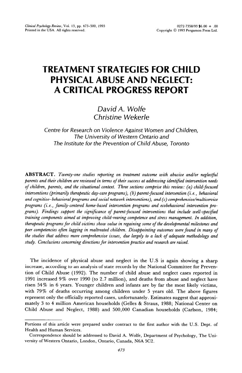 child physical abuse case study