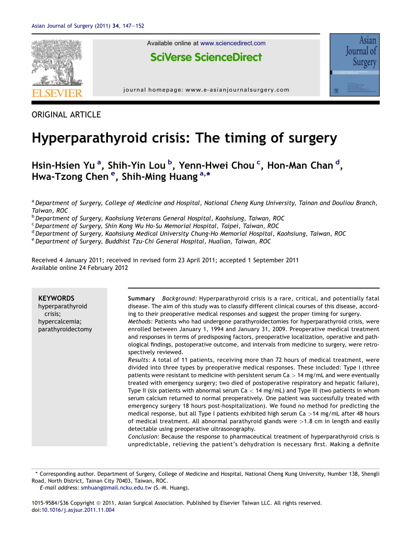 pdf-hyperparathyroid-crisis-the-timing-of-surgery