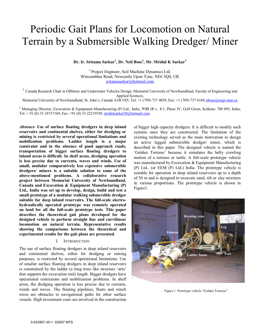 Pdf Periodic Gait Plans For Locomotion On Natural Terrain