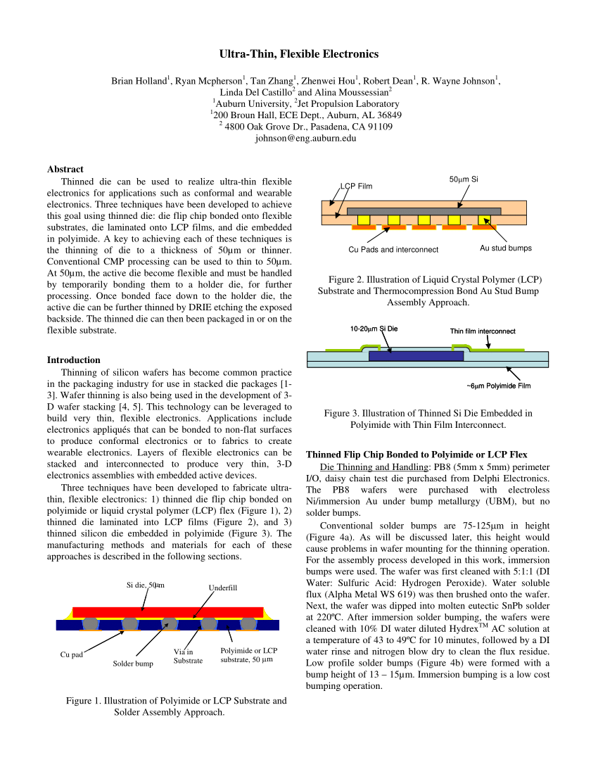 research papers on flexible electronics