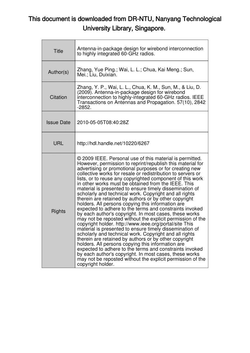 Understanding Antenna in Package Design - AnySilicon