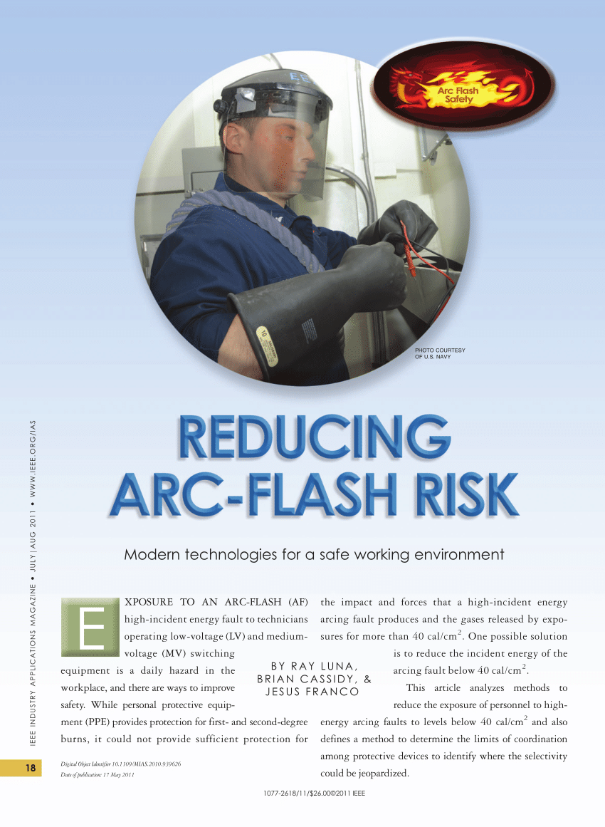 Reducing Arc Flash Risk and Increasing Safety in LV Switchboards